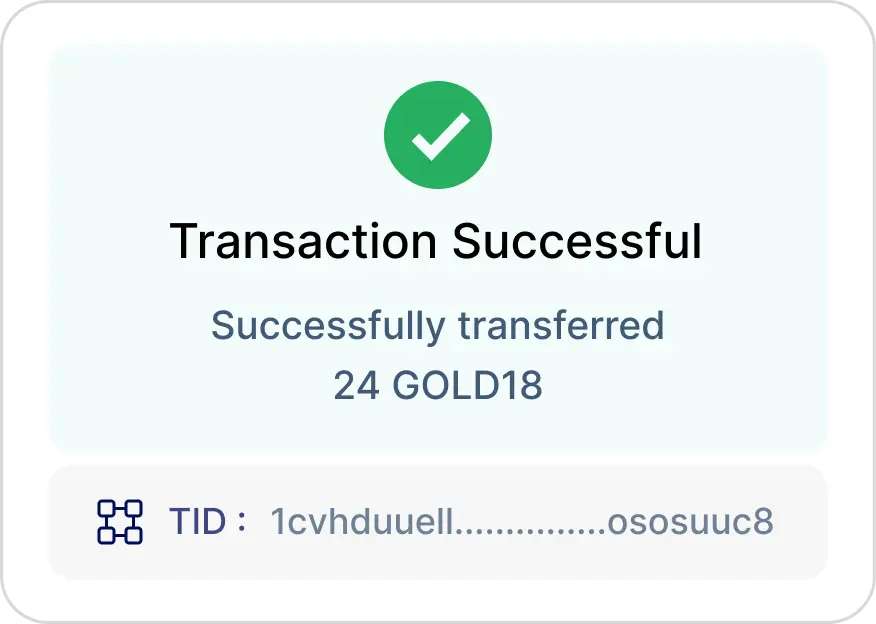 Transaction Success